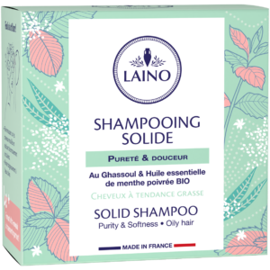 Shampooing solide pureté et douceur